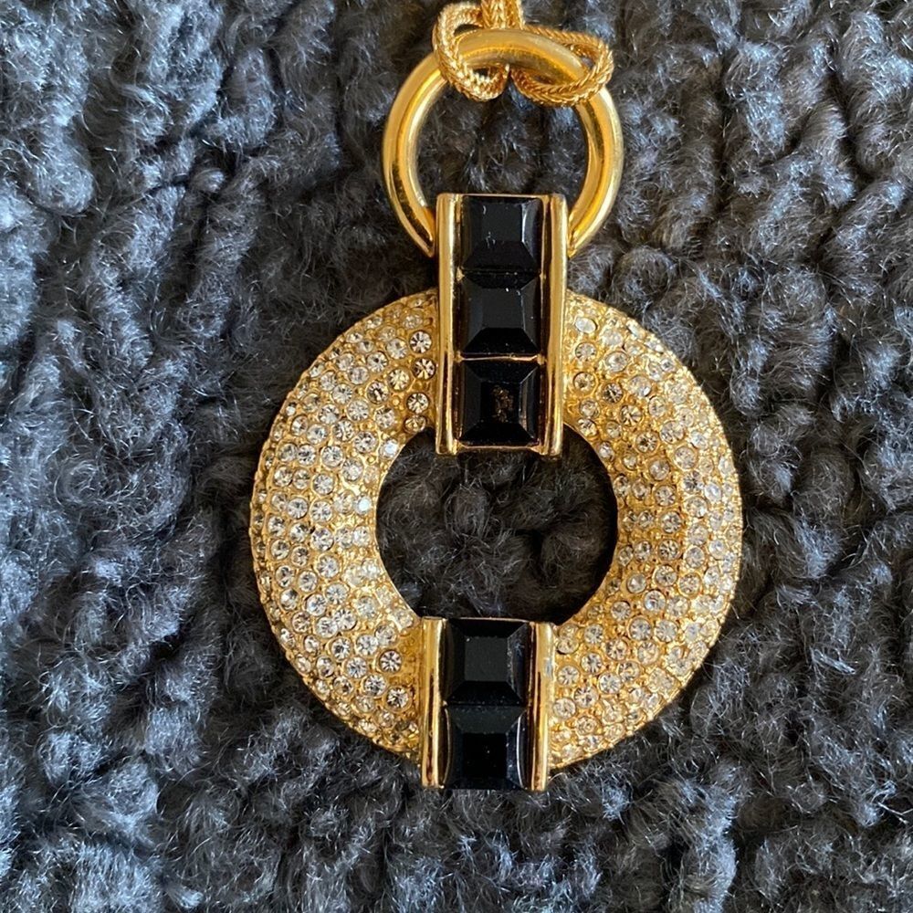 Vintage Napier Rhinestone Necklace - Picture 4 of 7